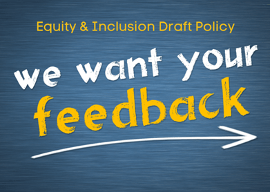 County Wants Your Feedback on “Equity and Inclusion” Policy Document